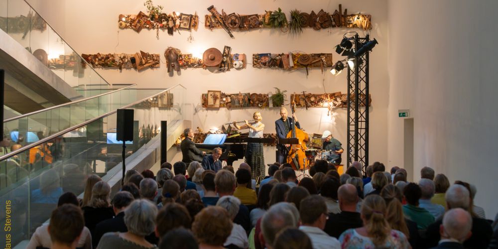 Konzert in einer Ausstellung