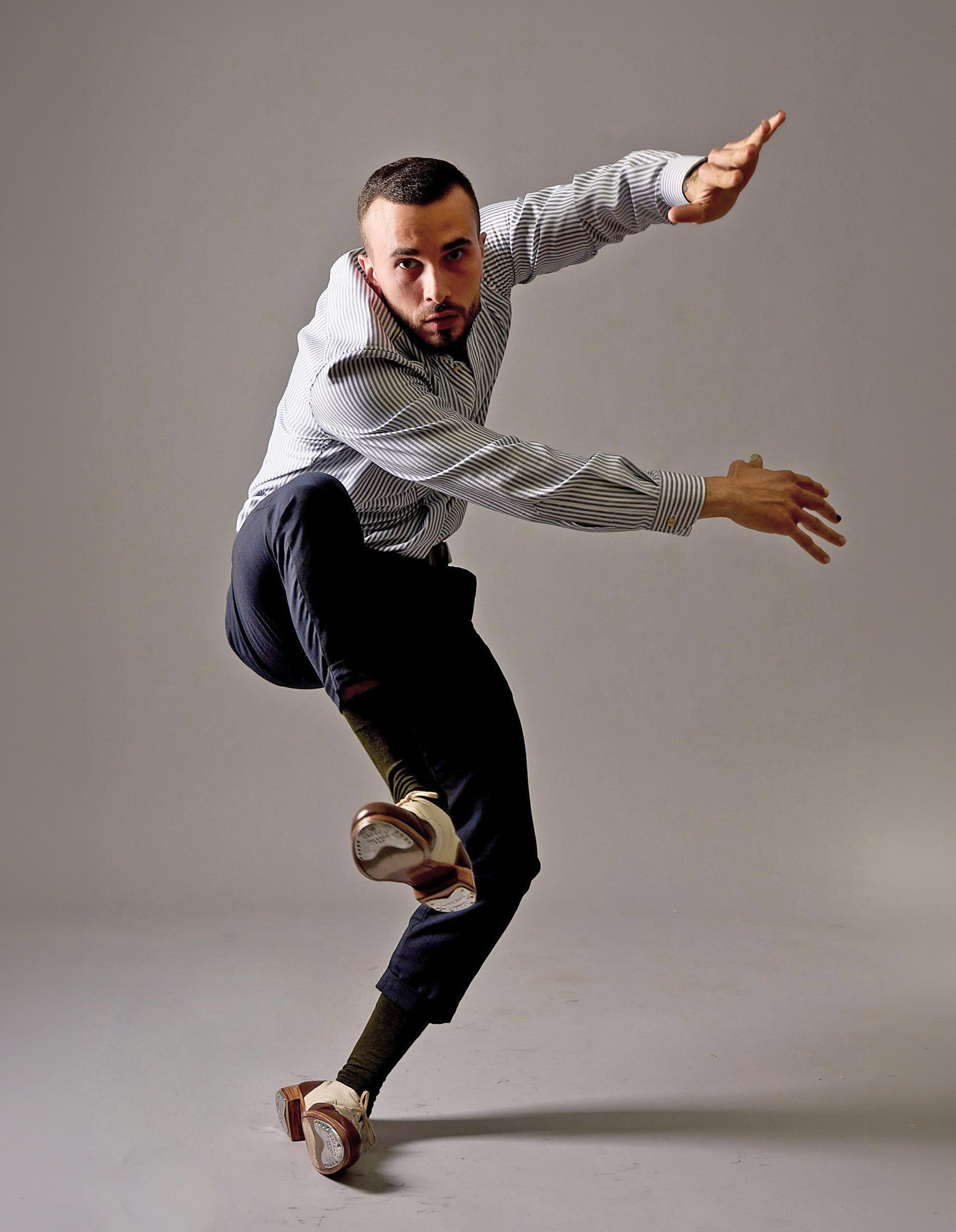 Stepptänzer in Aktion