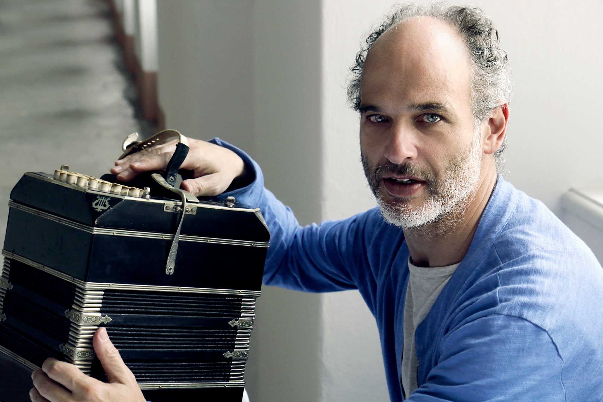 Marcelo Nisinman mit Bandoneon